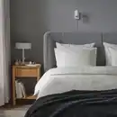 Bild 3 von RUNDHAGTORN Bettwäsche-Set, 2-teilig, weiß, 155x220/80x80 cm