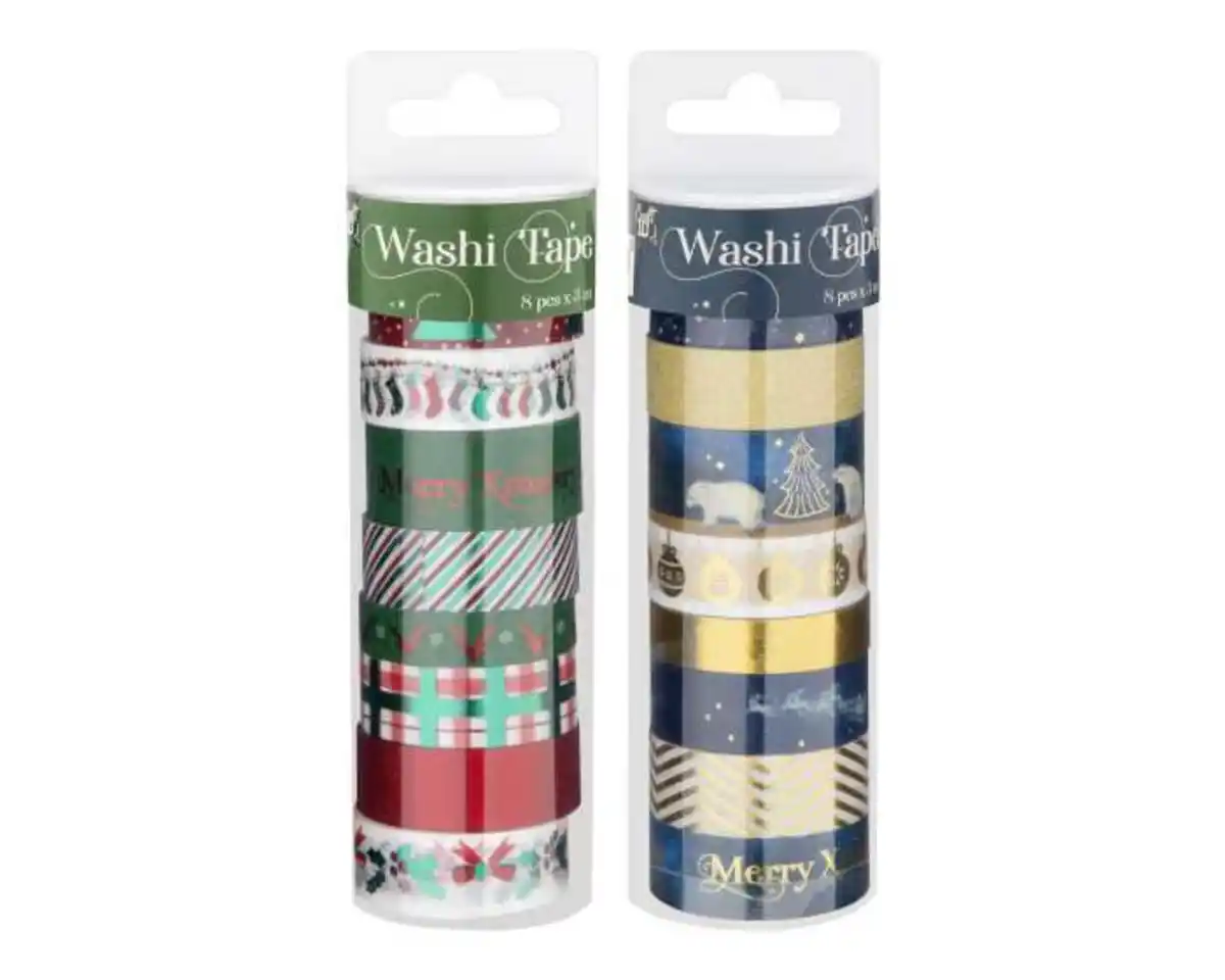 Bild 1 von Klebefilm 8er Washi-Tape Weihn.