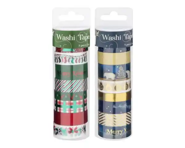 Bild 1 von Klebefilm 8er Washi-Tape Weihn.