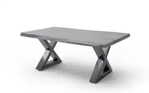 A Better Place furniture GmbH - Couchtisch Cartagena, Akazie massiv/grau lackiert