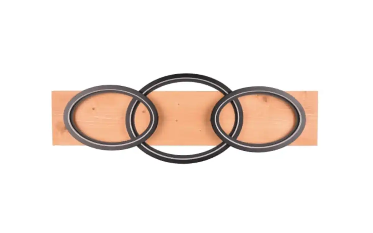 Bild 4 von LED-Deckenleuchte Barca, holz/schwarz