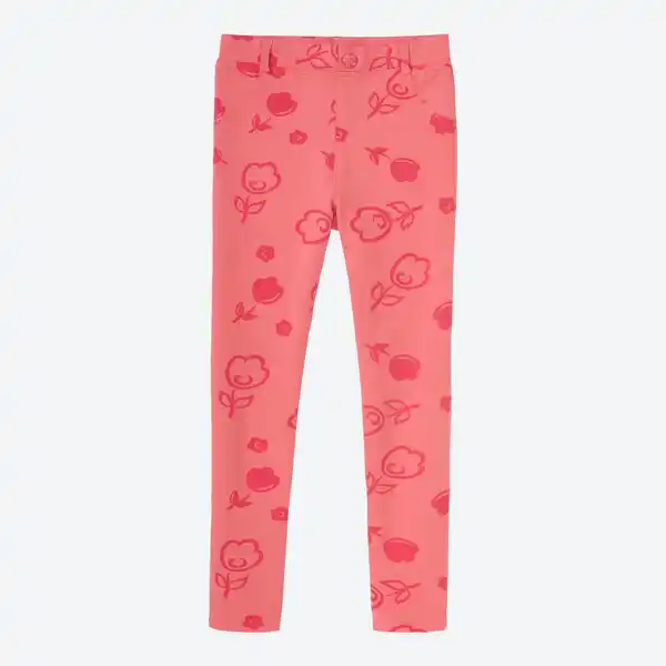 Bild 1 von Kinder-Mädchen-Sweatleggings mit Allover-Print