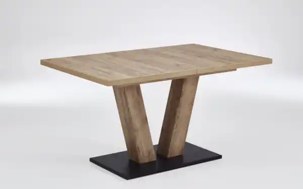 Bild 3 von Niehoff - Essgruppe Oscar, Struktureiche terra-Nachbildung, inkl. ausziehbarer Tischplatte