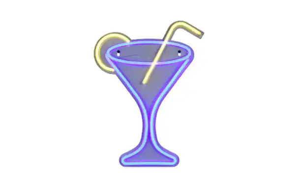 Bild 2 von Wandleuchte Cheers, blau/gelb