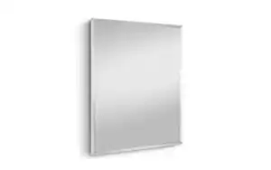 Facettenspiegel Rosi, silberfarbig, 40 x 60 cm