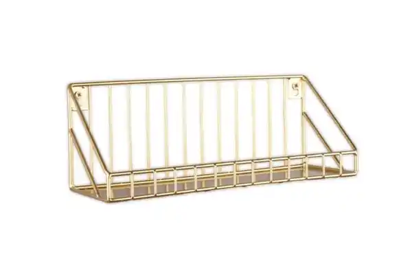 Bild 1 von Wandregal Fiona in Goldfarbig, 30 x 11 cm