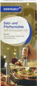 IDEENWELT Salz- und Pfefferstreuer 2er-Set