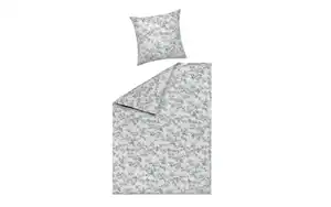 Bettwäsche Matilda Satin, beige, 155 x 220 cm