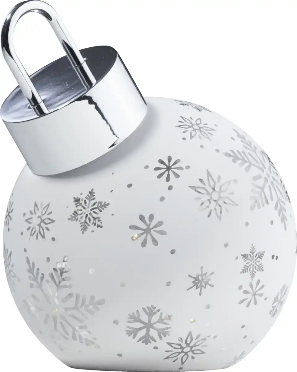 Bild 3 von IDEENWELT LED-Dekokugel Schneekugel