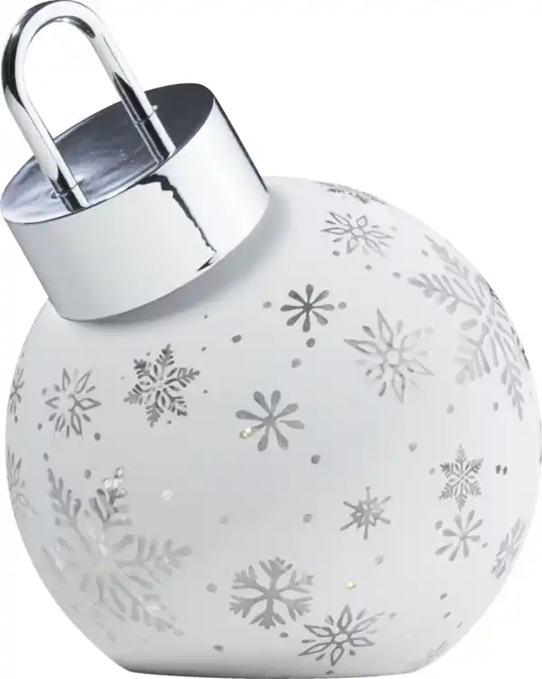 Bild 3 von IDEENWELT LED-Dekokugel Schneekugel