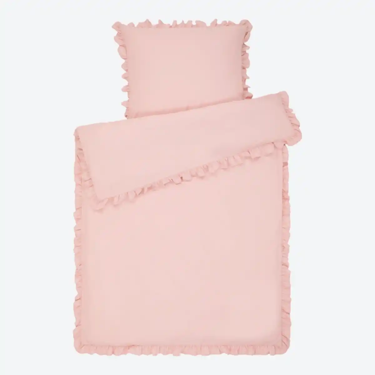 Bild 4 von Mikrofaser-Bettwäsche-Garnitur mit Rüschen
