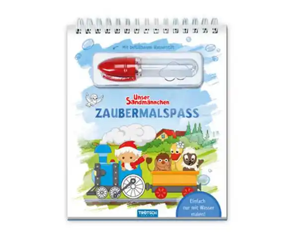 Bild 1 von Zauber-Malbuch Sandmännchen Wassermalspaß