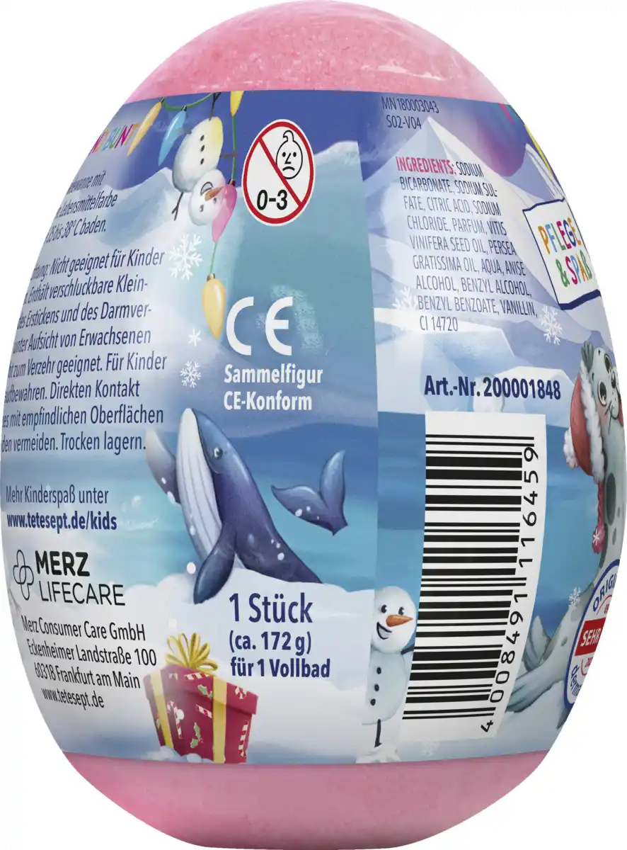 Bild 2 von tetesept Kids Badeüberraschung Polar Weihnacht