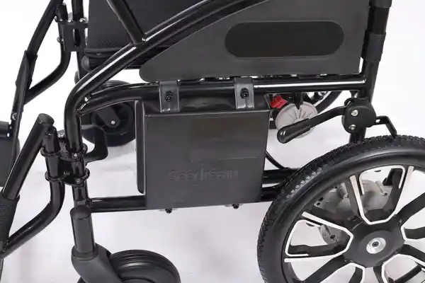 Bild 4 von Elektrischer Rollstuhl aus Edelstahl RST04-SCH ,Akku 24V 20AH, 7km/h