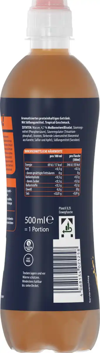 Bild 2 von WellMix Clear Whey Tropical Flavour, 500 ml