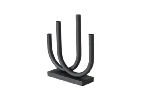 Bild 3 von Kerzenleuchter Tonis, Eisen schwarz matt