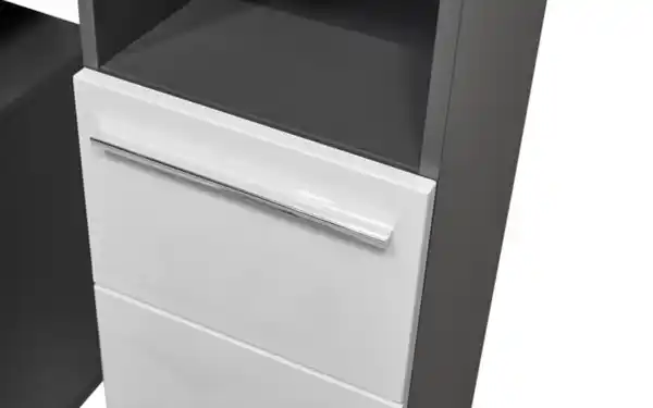 Bild 4 von Bega - Hochschrank Gloss, weiß/anthrazit