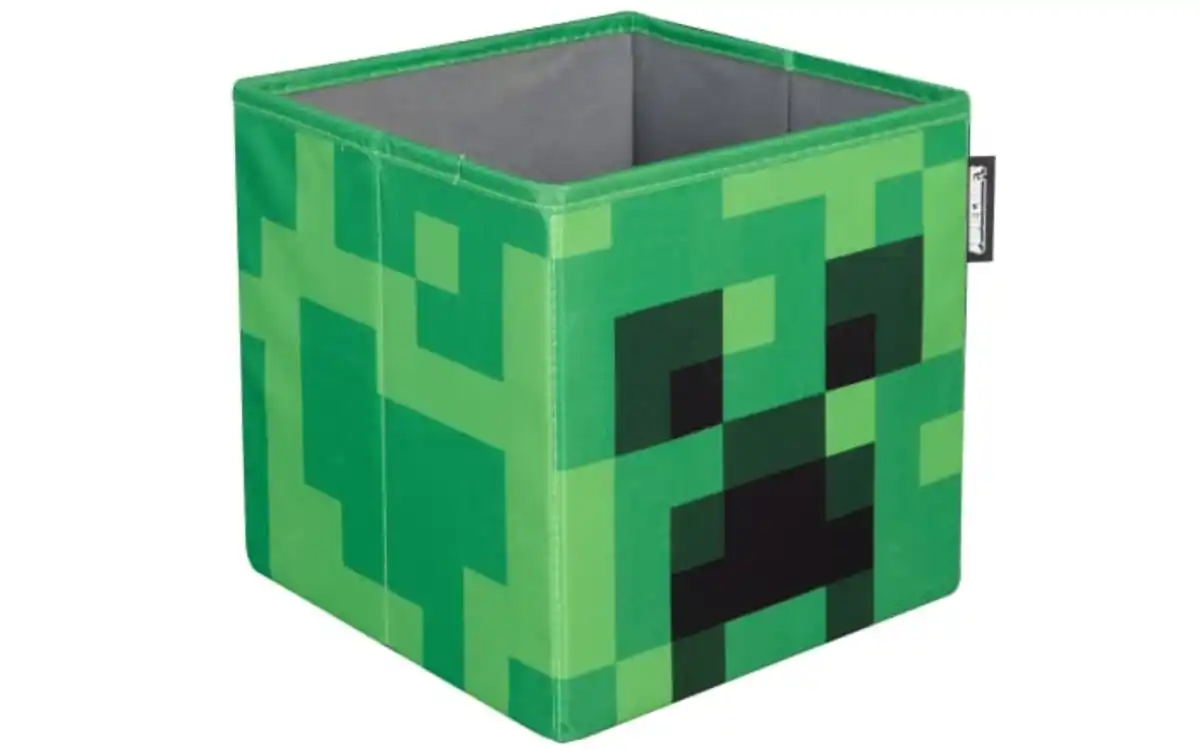 Bild 2 von Phoenix Group AG - Minecraft Stoffboxen 2er-Set Zauberwürfel und Creeper, braun/grün