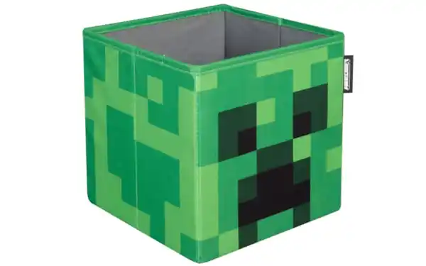 Bild 2 von Phoenix Group AG - Minecraft Stoffboxen 2er-Set Zauberwürfel und Creeper, braun/grün