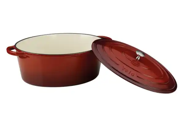 Bild 2 von Bräter Calido in rot/oval, 9,5 l