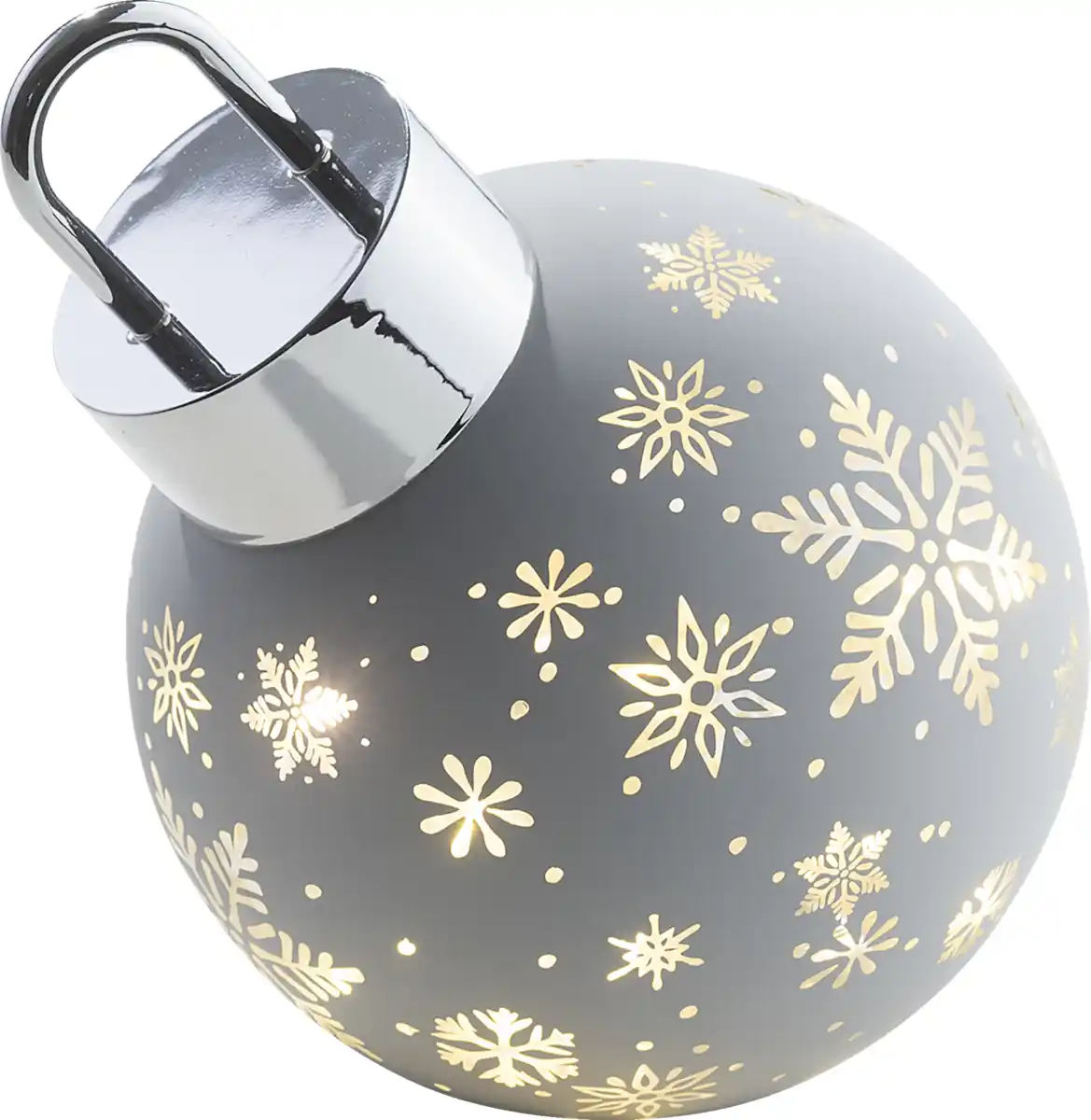 Bild 1 von IDEENWELT LED-Dekokugel Schneekugel