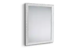 Rahmenspiegel Loreley, weiß, 34 x 45 cm