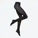 Bild 1 von Damen-Strickstrumpfhose mit modischem Zopfmuster