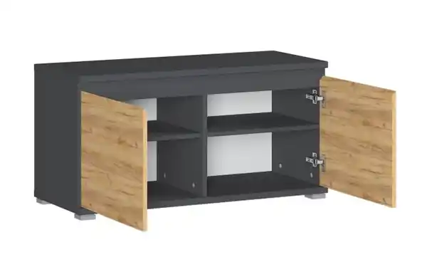 Bild 3 von Germania - Schuhbank GW-Lissabon, Eiche-Nachbildung/anthrazit