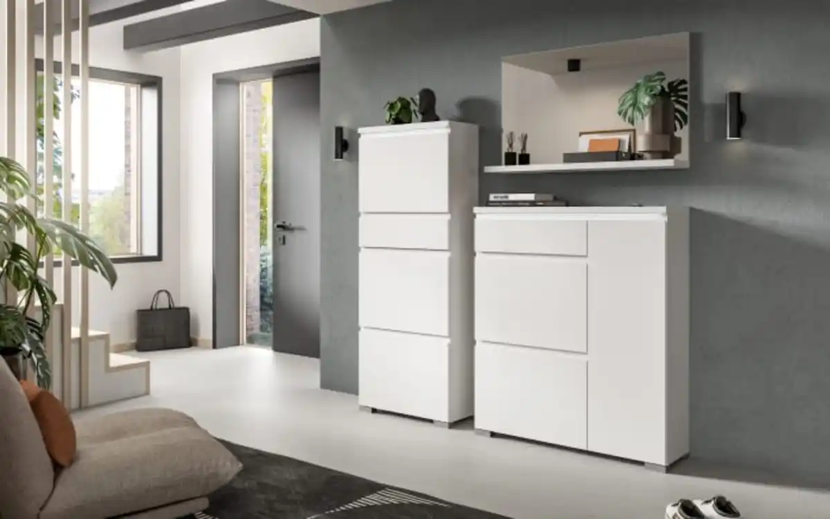 Bild 4 von Xonox Home - Wandspiegel Shoelove, Eiche-Nachbildung, 95 x 59 cm