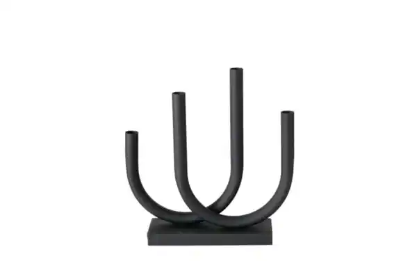 Bild 2 von Kerzenleuchter Tonis, Eisen schwarz matt