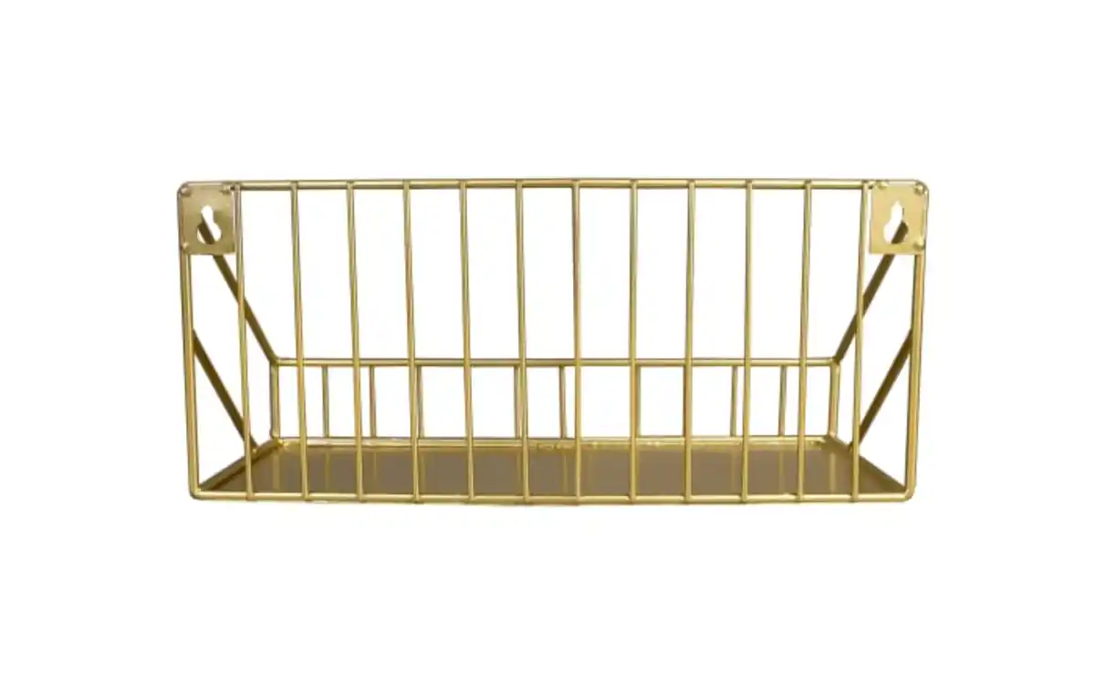 Bild 3 von Wandregal Fiona in Goldfarbig, 30 x 11 cm