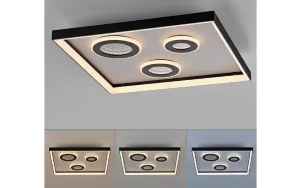 Bild 4 von LED-Deckenleuchte Dune, schwarz, inkl. CCT und Tunneleffekt