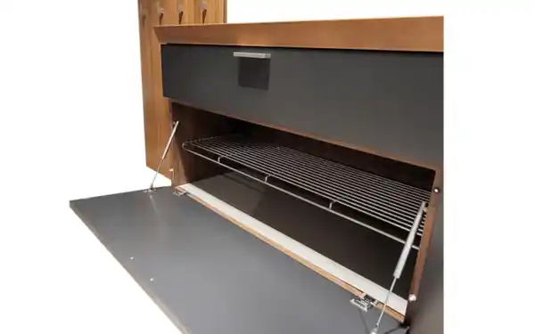 Bild 3 von vilano - Garderobenkombination Sonate, Nussbaum-Nachbildung/graphit