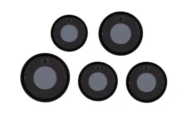 Bild 3 von Dekospiegelset Lia, schwarz/goldfarbig