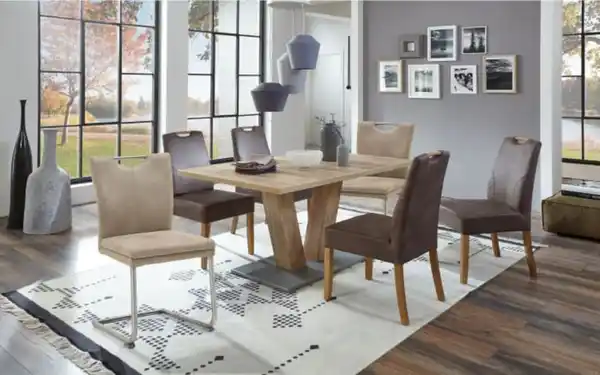 Bild 1 von Niehoff - Essgruppe Top Chairs/Multi Dekor in Struktur Eiche