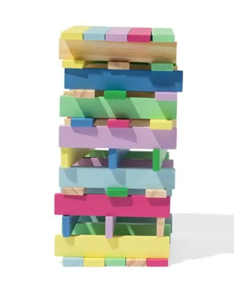 Bild 1 von Flache Holzbauklötze 200-teilig