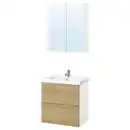 Bild 1 von ENHET Badezimmer, Eichenachbildung, 64x43x65 cm