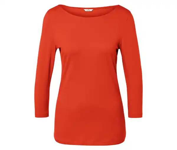 Bild 1 von Shirt mit 3/4-Arm, orange