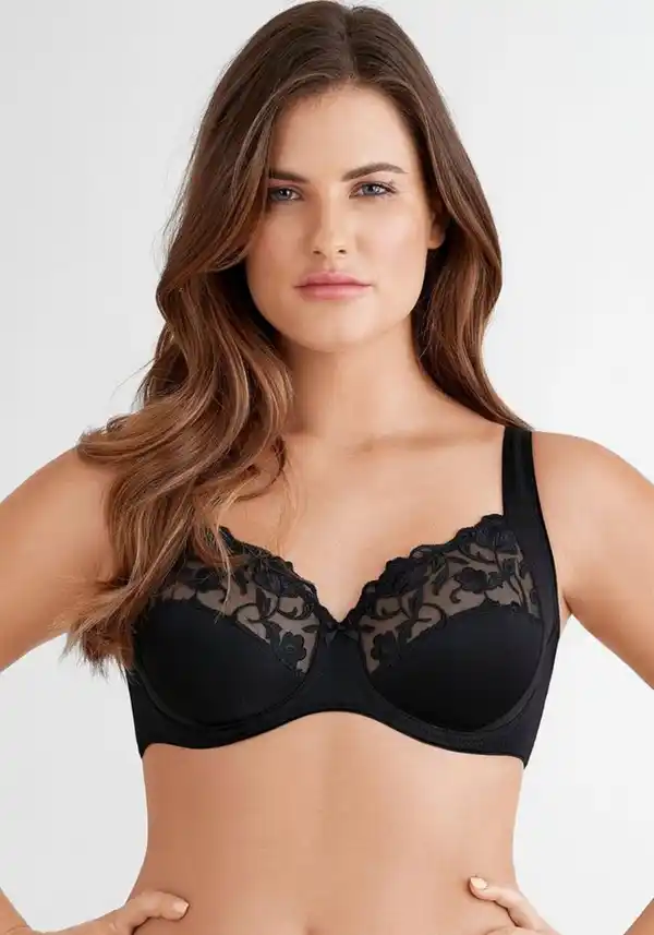 Bild 1 von Felina Bügel-BH Moments Blütenstickerei, Zierschleife, Komfort-Bügel