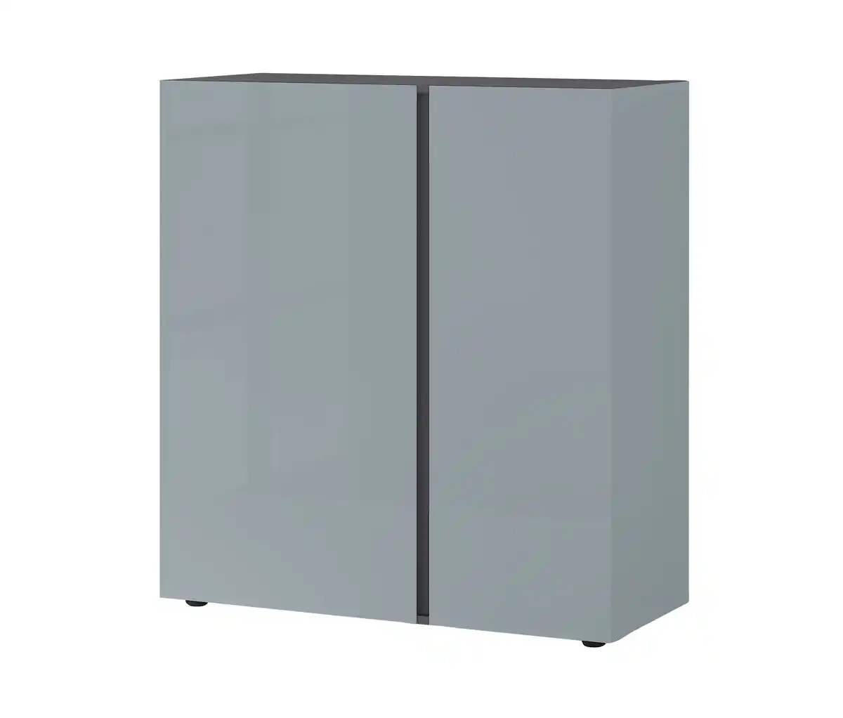 Bild 1 von Kommode »Mesa«, graphit-silbergrau