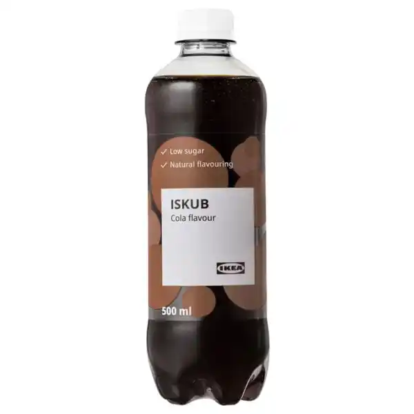 Bild 1 von ISKUB Sprudelgetränk, Colageschmack/mit Zucker und Süßstoffen, 500 ml
