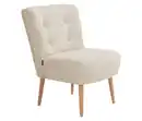 Bild 1 von Cocktail-Sessel »Fiona«, Cordstoff creme
