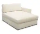 Bild 1 von DOMO Longchair, rechtsbündig, creme