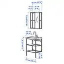 Bild 3 von ENHET Badezimmer, anthrazit, 64x43x87 cm