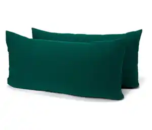 2 Biber-Kopfkissenbezüge