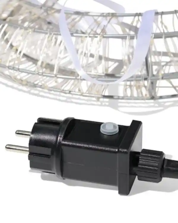 Bild 4 von LED-Donut-Kranz, ⌀ 40 × 6 cm, für den Innen- und Außenbereich geeignet