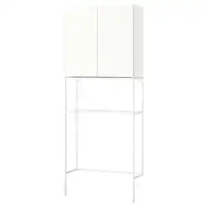 ENHET Aufbewahrungskombi, weiß, 80x32x204 cm