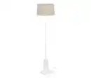 Bild 1 von Stehleuchte mit Textilschirm, weiß