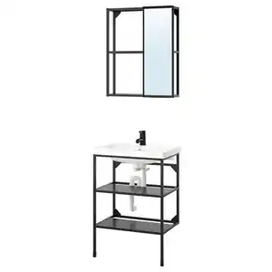 ENHET Badezimmer, anthrazit, 64x43x87 cm