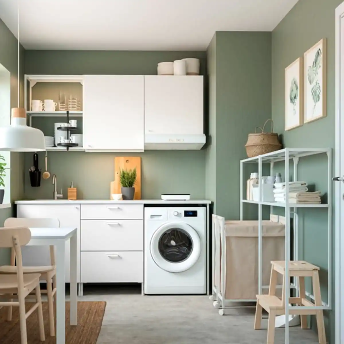 Bild 3 von ENHET Aufbewahrungskombi, weiß, 160x30x129 cm